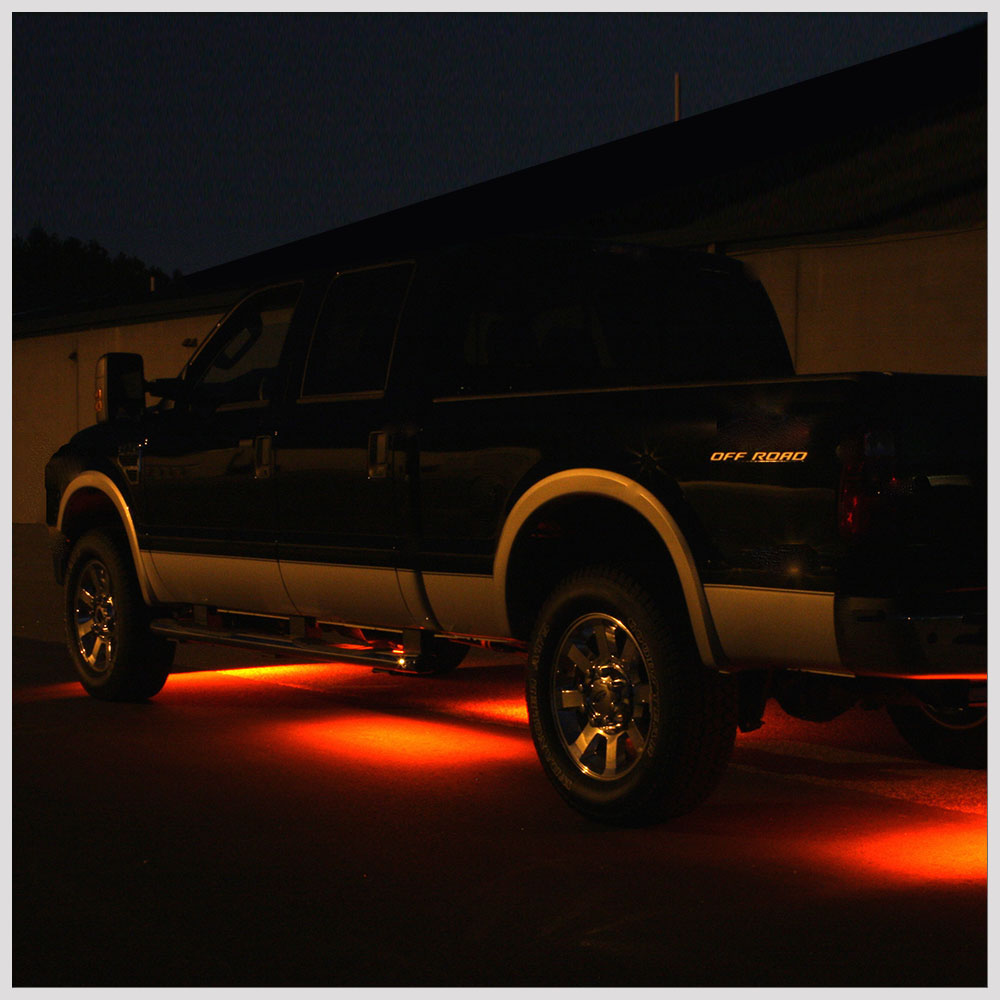 Độ Đèn LED Gầm Xe Mitsubishi